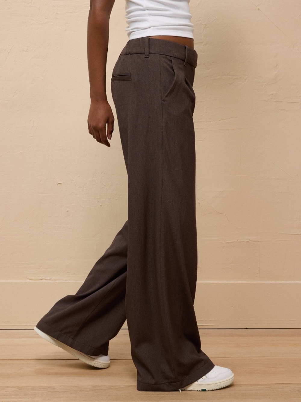 American Eagle Poppy Trouser - Brown